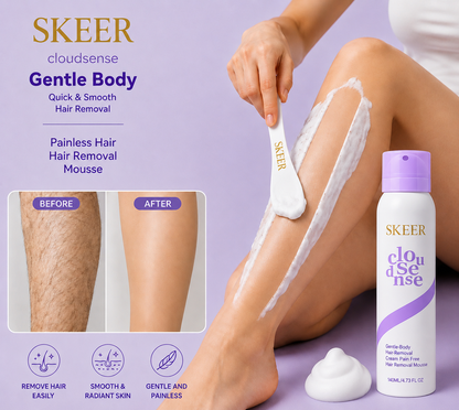 SKEER™  SPRAY ON HAIR REMOVAL MOUSSE