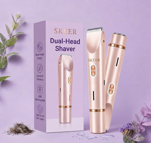 SKEER™ Dual Headed Electric Shaver