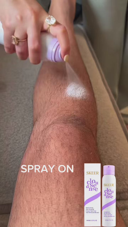 SKEER™  SPRAY ON HAIR REMOVAL MOUSSE